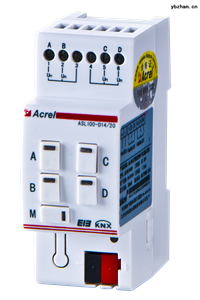 ASL100-C4/16智能照明4路窗帘驱动器支持手动操作